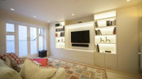 Built-in media and TV units